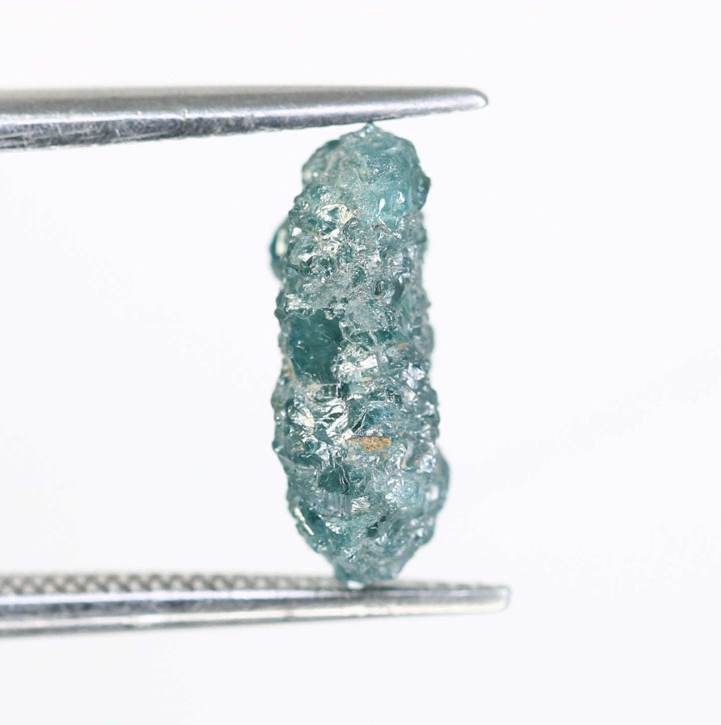 Blue Rough 2.54 CT Uncut Raw Irregular Shape Diamond For Unique Ring - JayKrishna Diamond