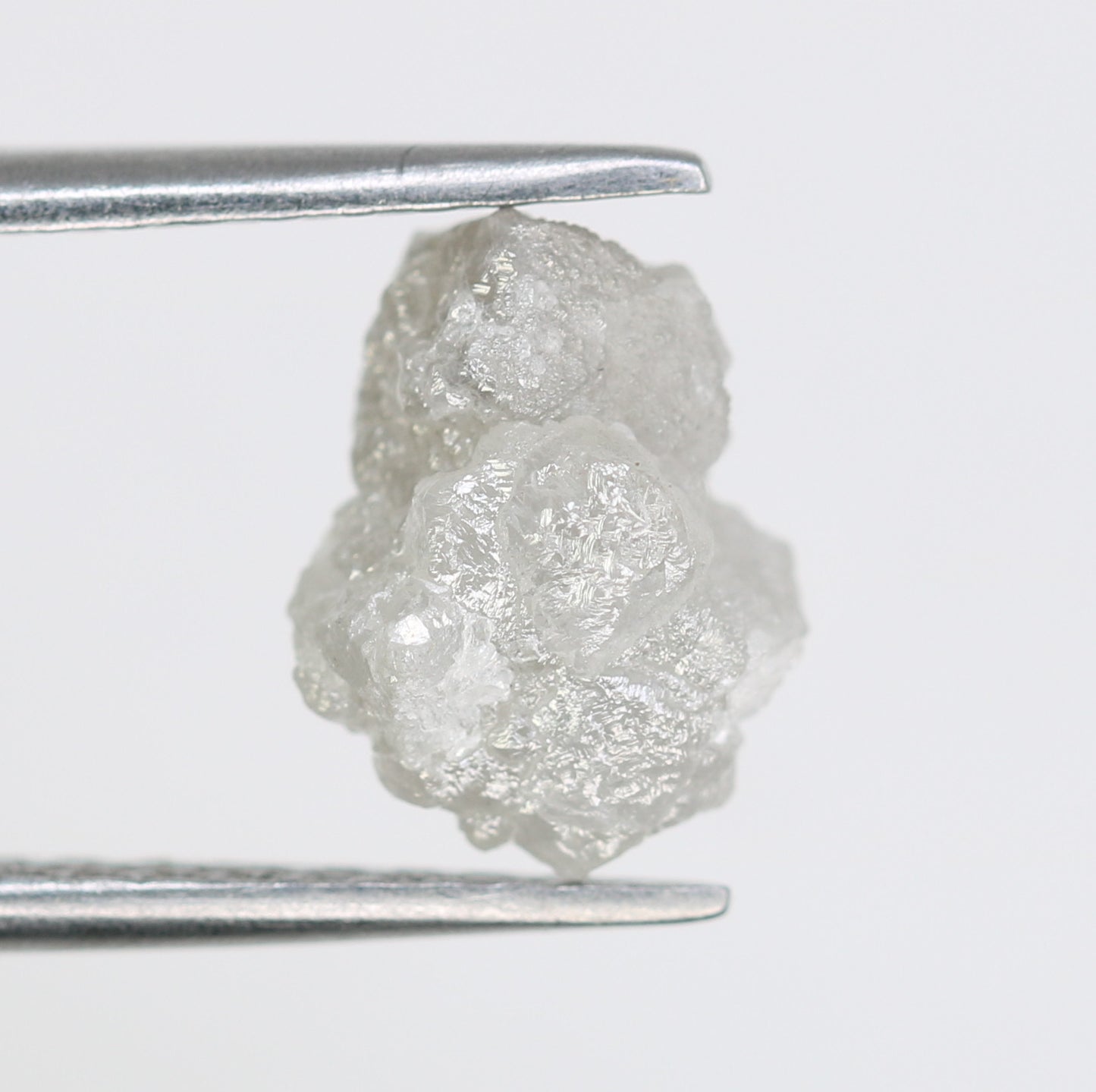 2.98 CT Rough White Irregular Cut Raw Natural Diamond For Engagement Ring - JayKrishna Diamond