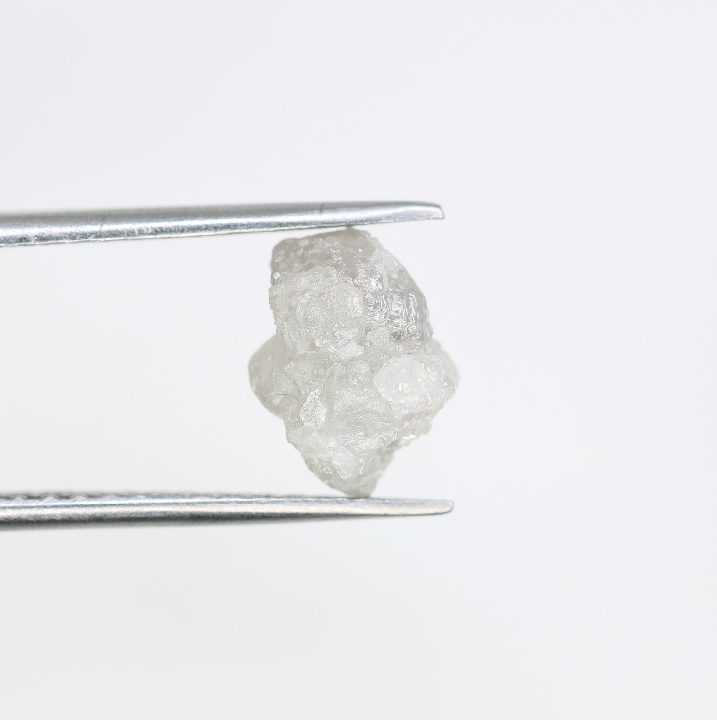 2.98 CT Rough White Irregular Cut Raw Natural Diamond For Engagement Ring - JayKrishna Diamond