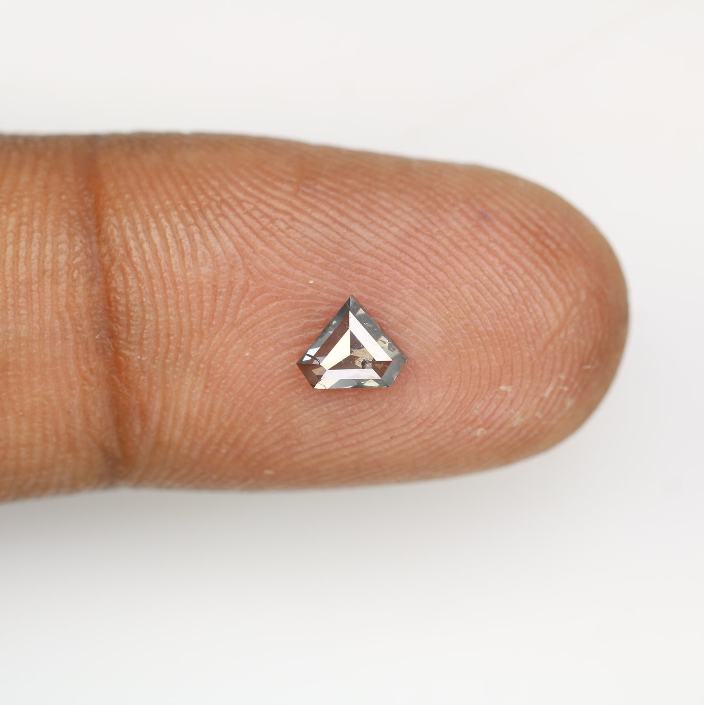 Unique 0.38 CT Salt & Pepper Diamond | Perfect for Engagement Rings - JayKrishna Diamond