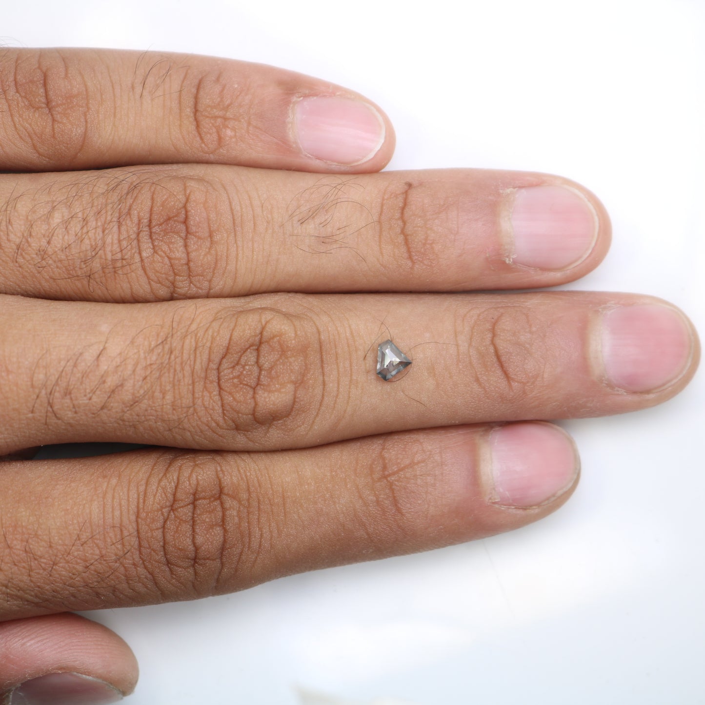 Unique 0.38 CT Salt & Pepper Diamond | Perfect for Engagement Rings - JayKrishna Diamond