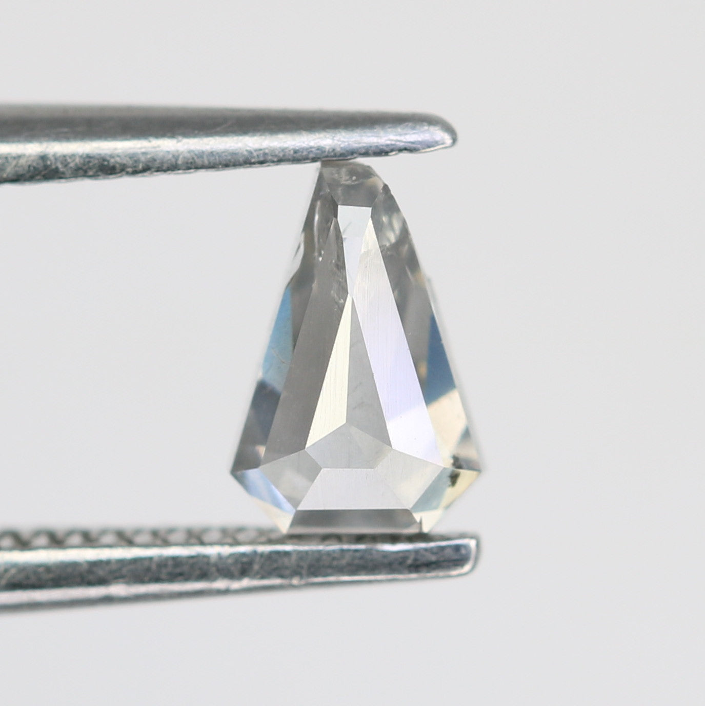 0.43 CT Triangle Shape Salt and Pepper Natural Diamond for Engagement Ring and Custom Artisan Jewelry - JayKrishna Diamond