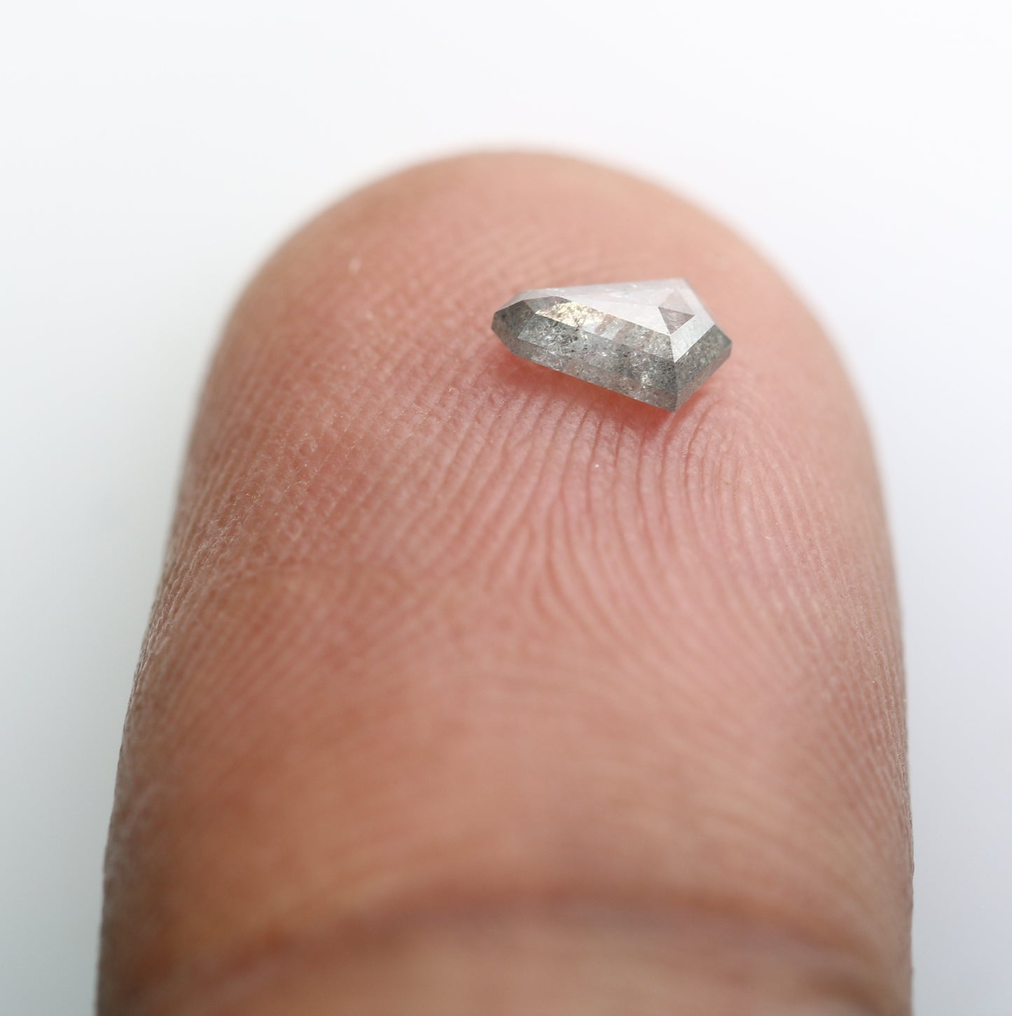 0.27 Carat Loose Kite Shape Natural Salt and Pepper Diamond – Perfect for Galaxy Rings | Unique Salt and Pepper Diamond Jewelry - JayKrishna Diamond