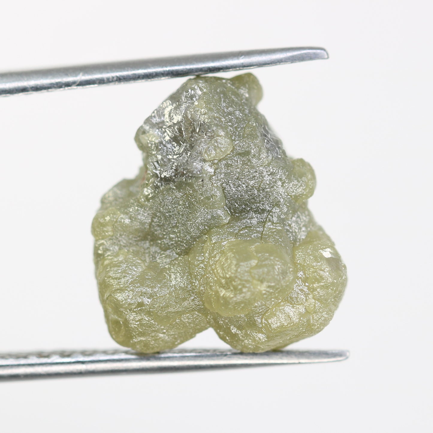 9.24 CT Rough Irregular Cut Raw Greenish Diamond For Engagement Ring - JayKrishna Diamond