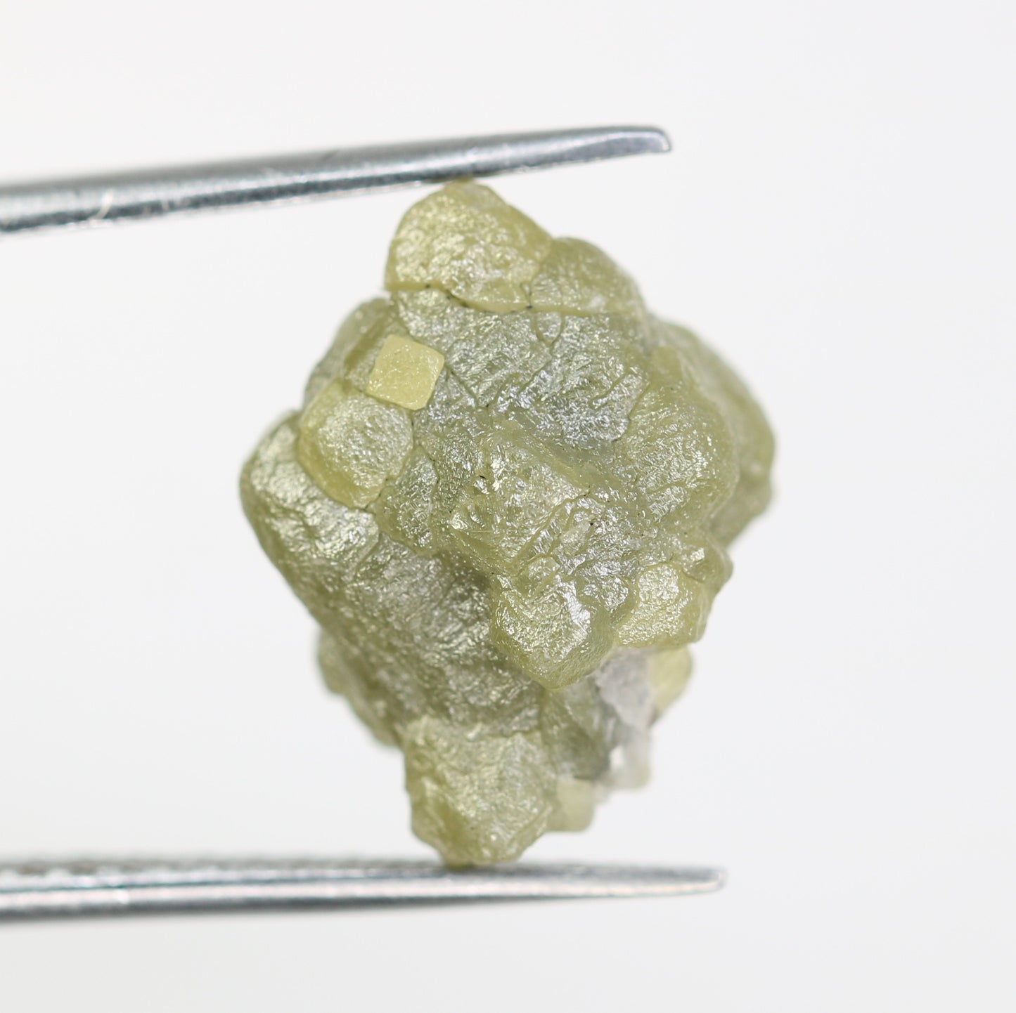 8.94 CT Greenish Uncut Rough Raw Diamond For Engagement Ring - JayKrishna Diamond