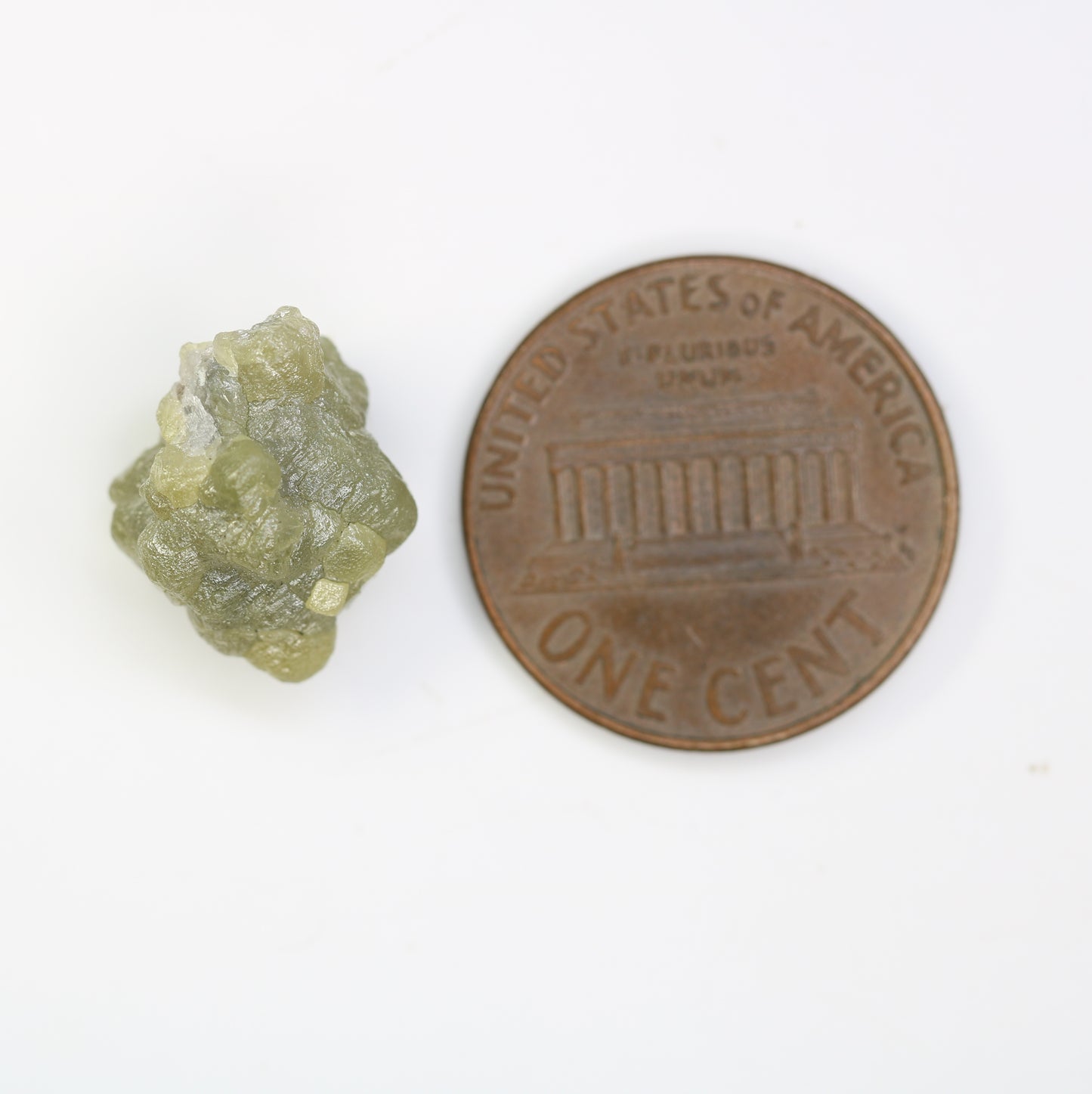 8.94 CT Greenish Uncut Rough Raw Diamond For Engagement Ring - JayKrishna Diamond