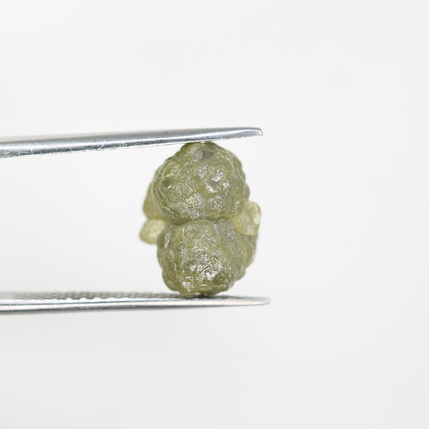 8.85 CT Rough Irregular Cut Raw Greenish Diamond For Engagement Ring - JayKrishna Diamond