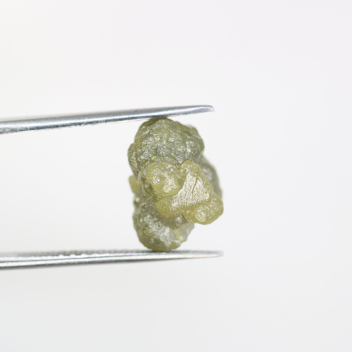 8.85 CT Rough Irregular Cut Raw Greenish Diamond For Engagement Ring - JayKrishna Diamond