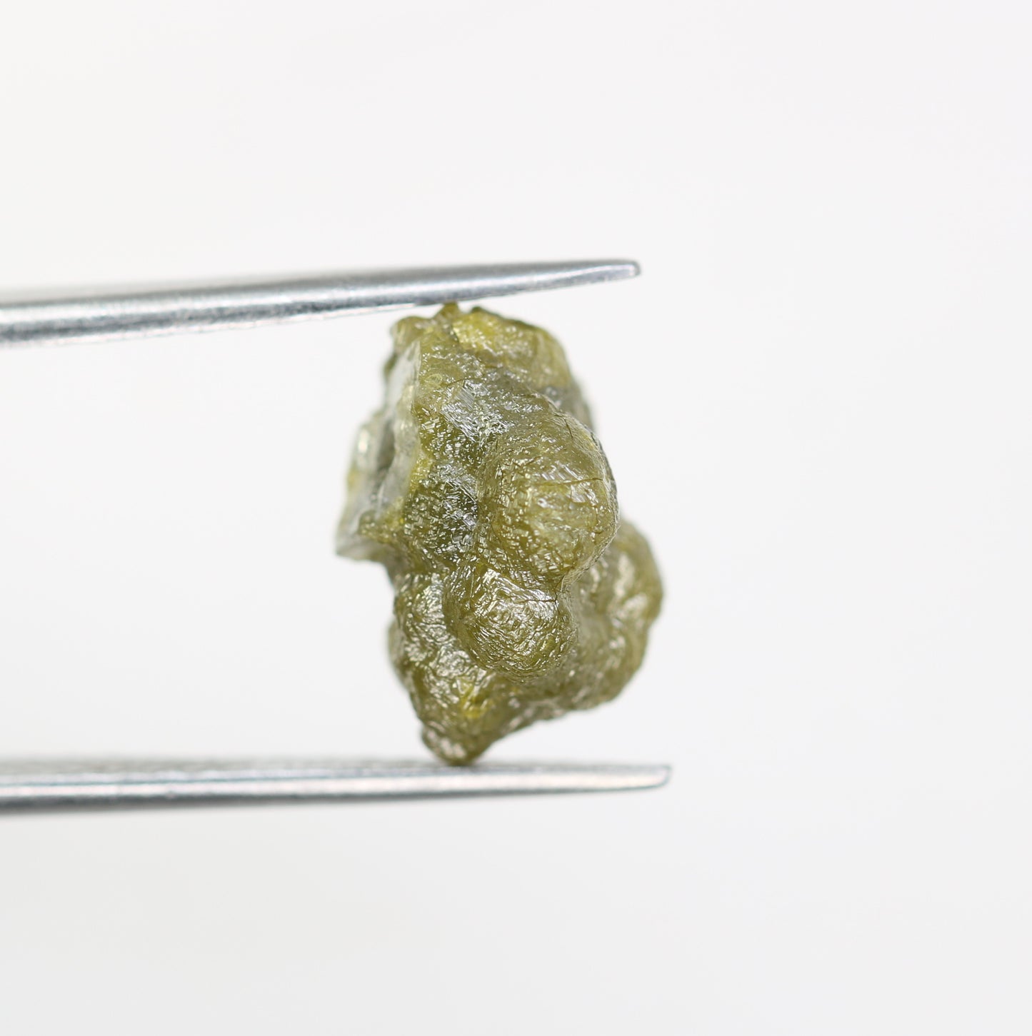 7.09 CT Greenish Rough Irregular Cut Raw Diamond For Engagement Ring - JayKrishna Diamond