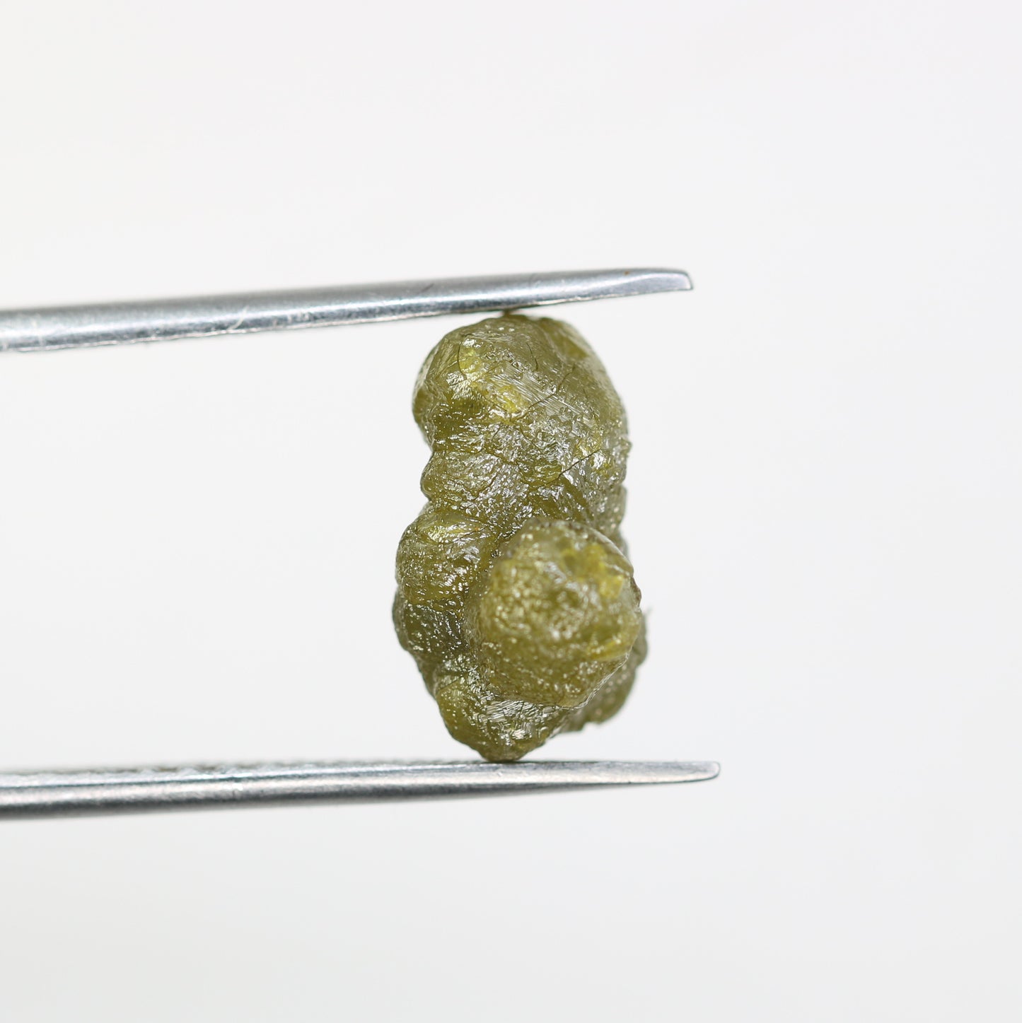5.74 CT Uncut Raw Greenish Rough Diamond For Engagement Ring - JayKrishna Diamond