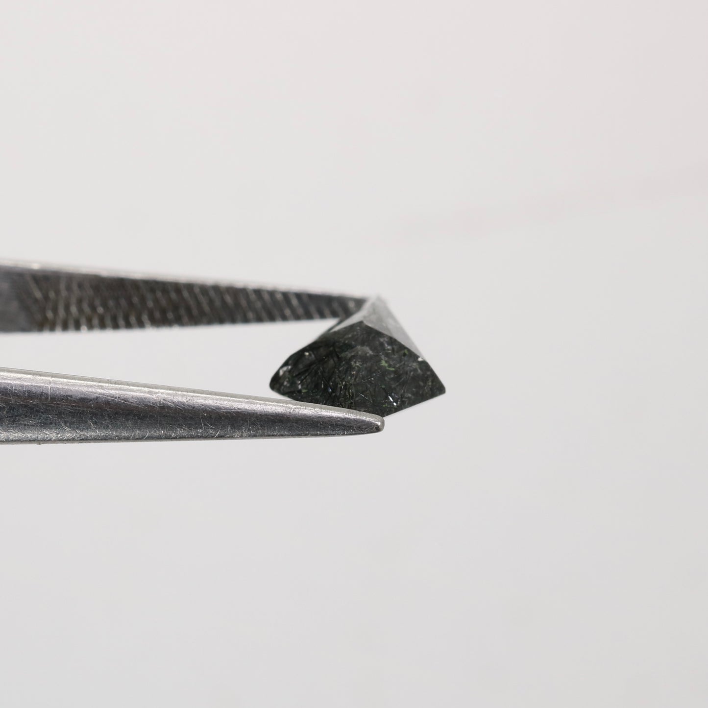 1.29 CT Black Rutile Polished Kite Shape 7.00 MM Natural Gemstone For Wedding Ring - JayKrishna Diamond