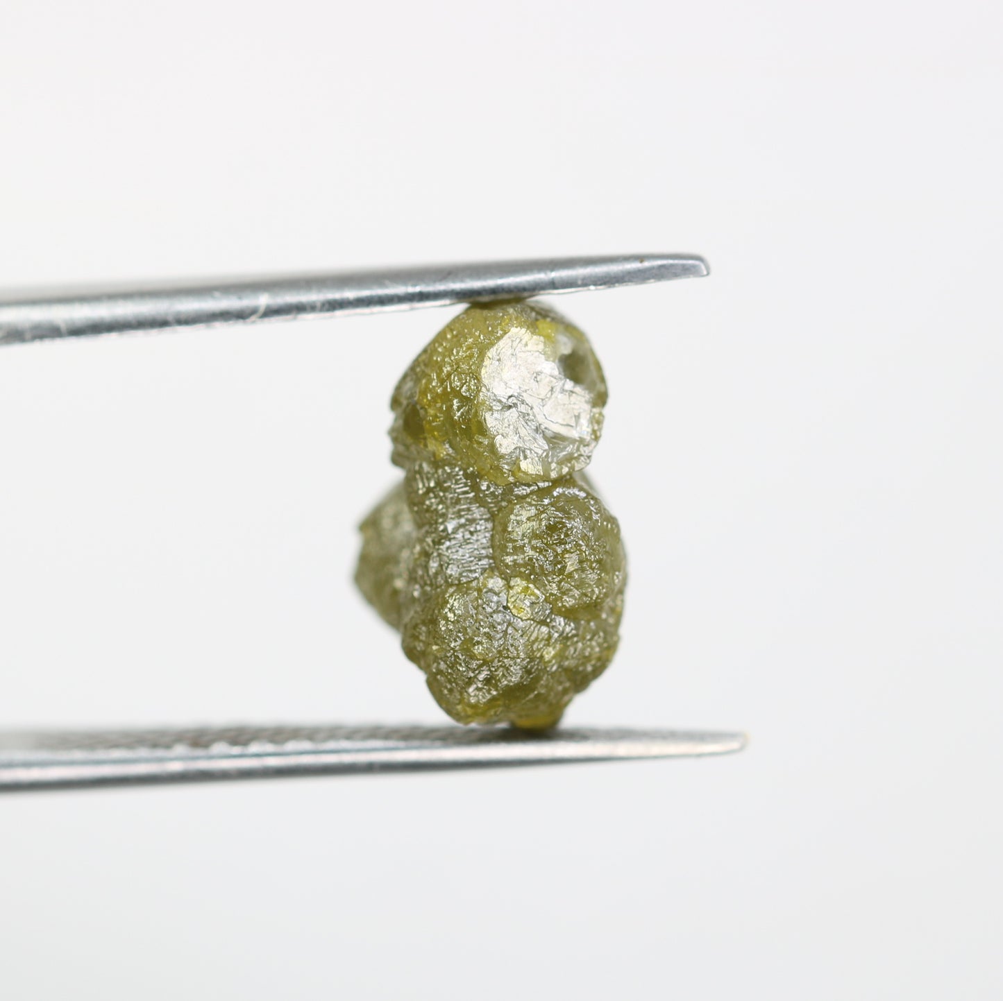 5.74 CT Uncut Raw Greenish Rough Diamond For Engagement Ring - JayKrishna Diamond
