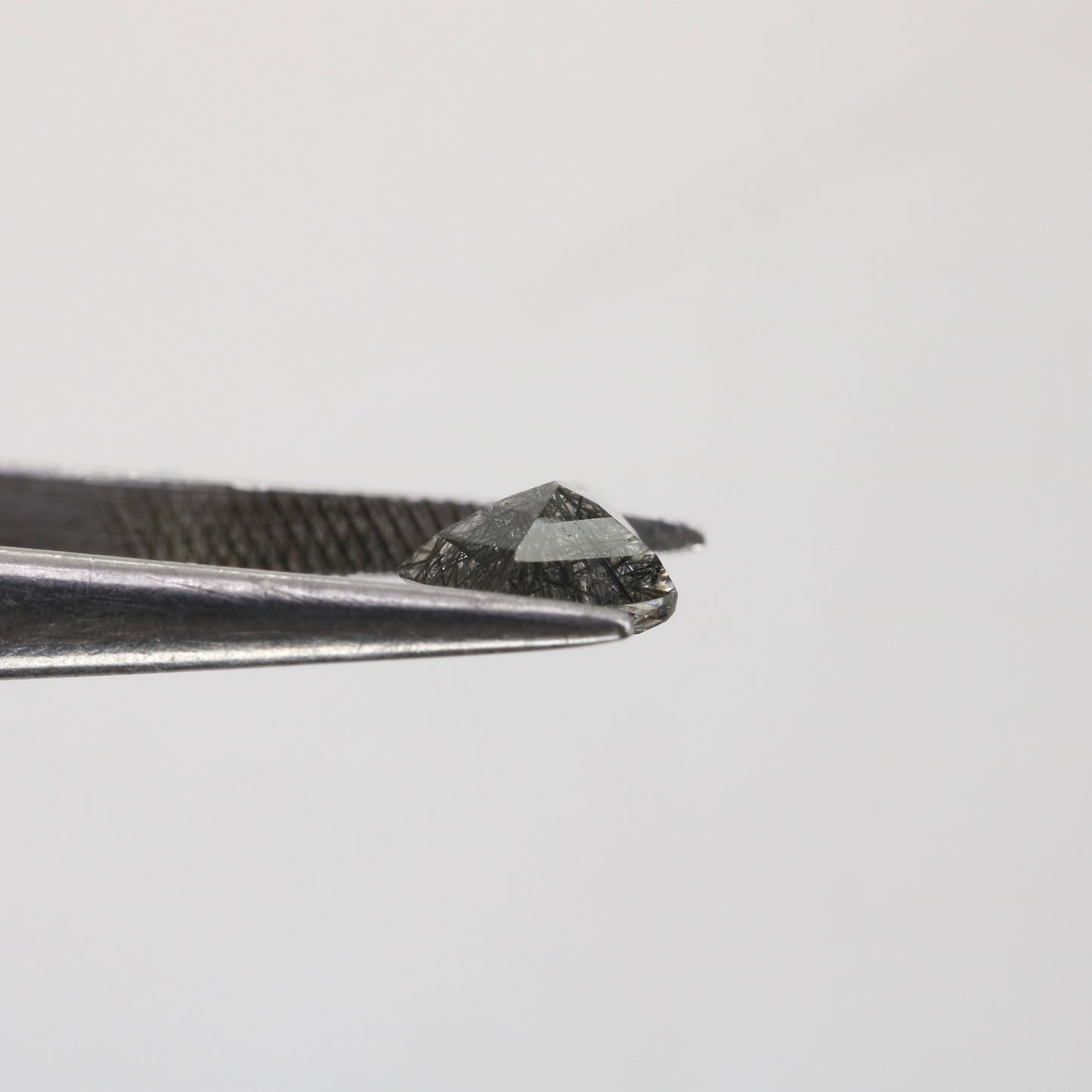 1.29 CT 6.90 MM Kite Shape Black Rutile Fancy Natural Gemstone For Engagement Ring - JayKrishna Diamond