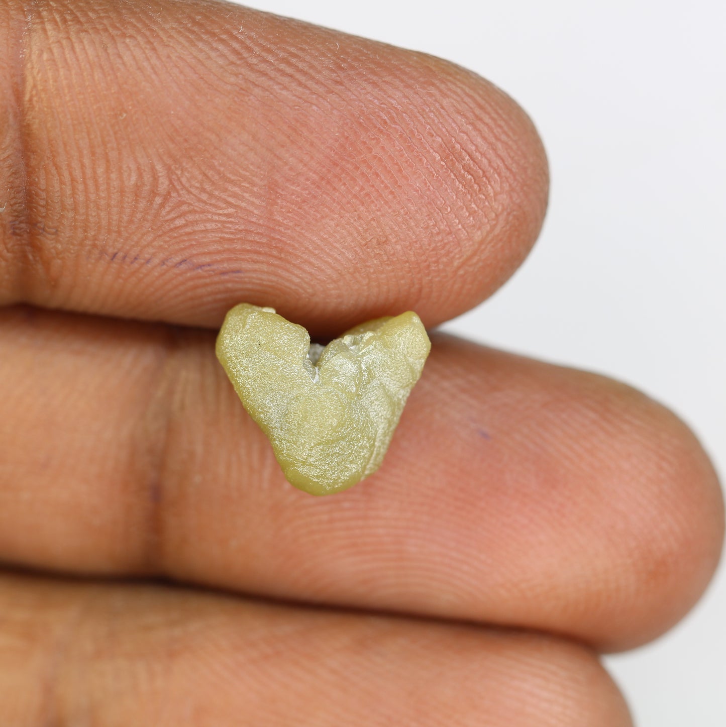 4.75 CT Raw Greenish Rough Uncut Diamond For Engagement Ring - JayKrishna Diamond