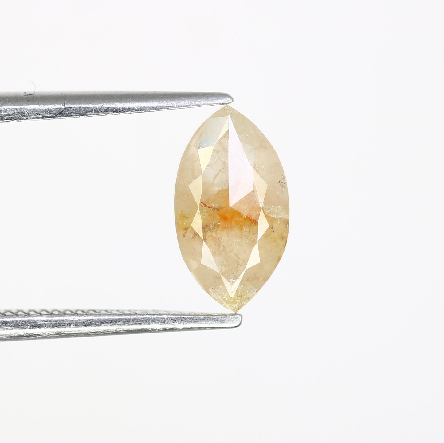 0.87 CT Marquise Shape 9.10 MM Loose Natural Grey Diamond For Engagement Ring - JayKrishna Diamond