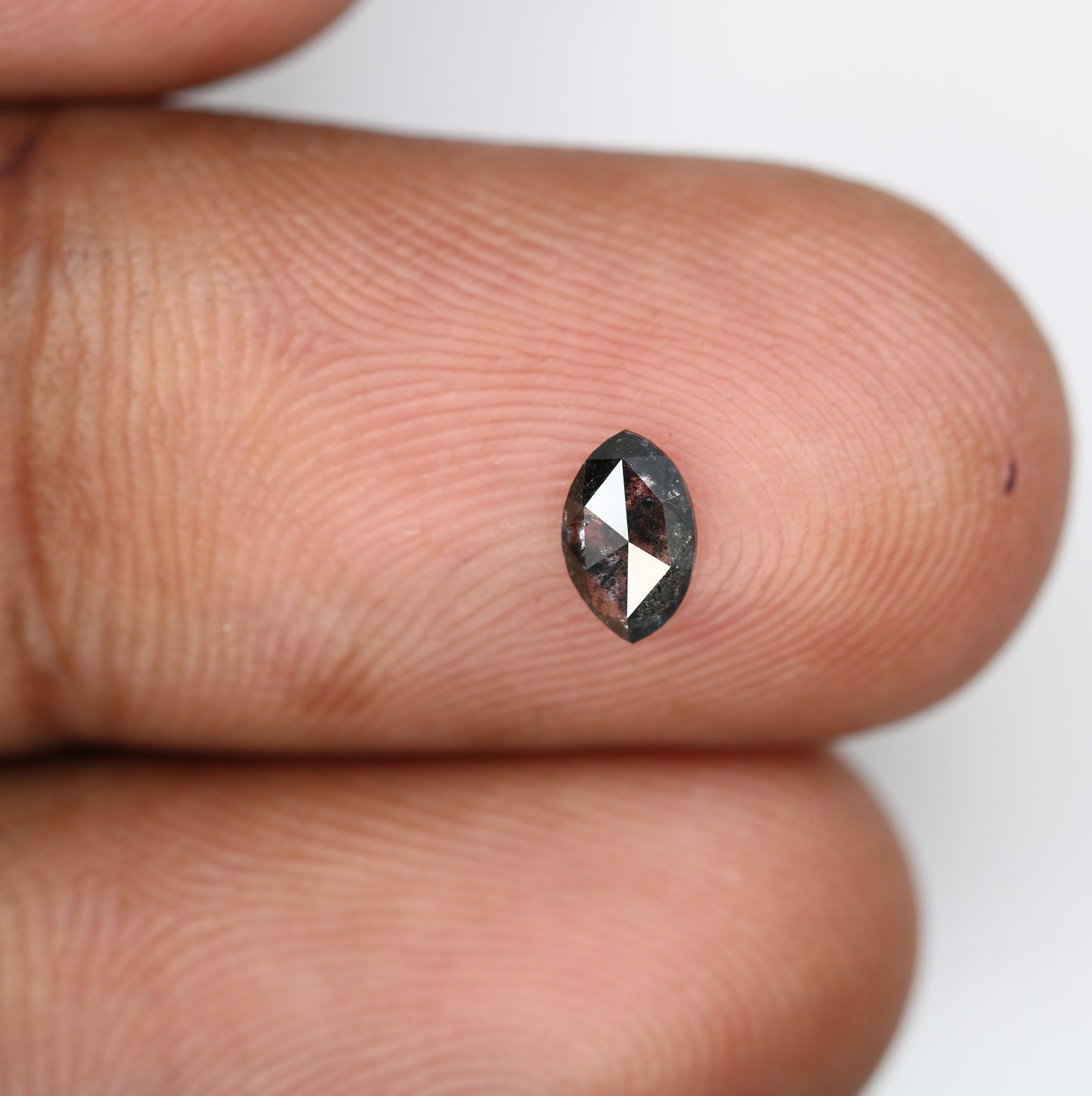 0.32 Carat Loose Marquise Cut Salt and Pepper Diamond – Perfect for Galaxy Rings | Unique Marquise Shape Salt and Pepper Diamond - JayKrishna Diamond