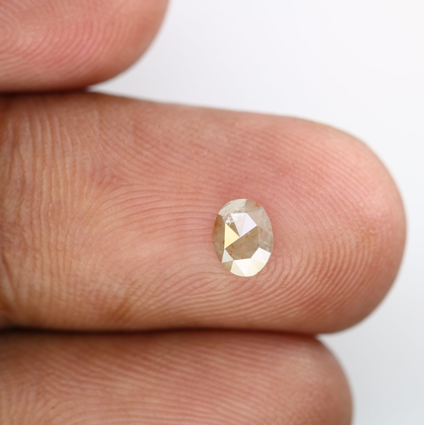 0.25 CT Oval Cut 5.50 MM Loose Grey Natural Diamond – Ideal for Engagement Rings | Elegant Grey Diamond Jewelry - JayKrishna Diamond