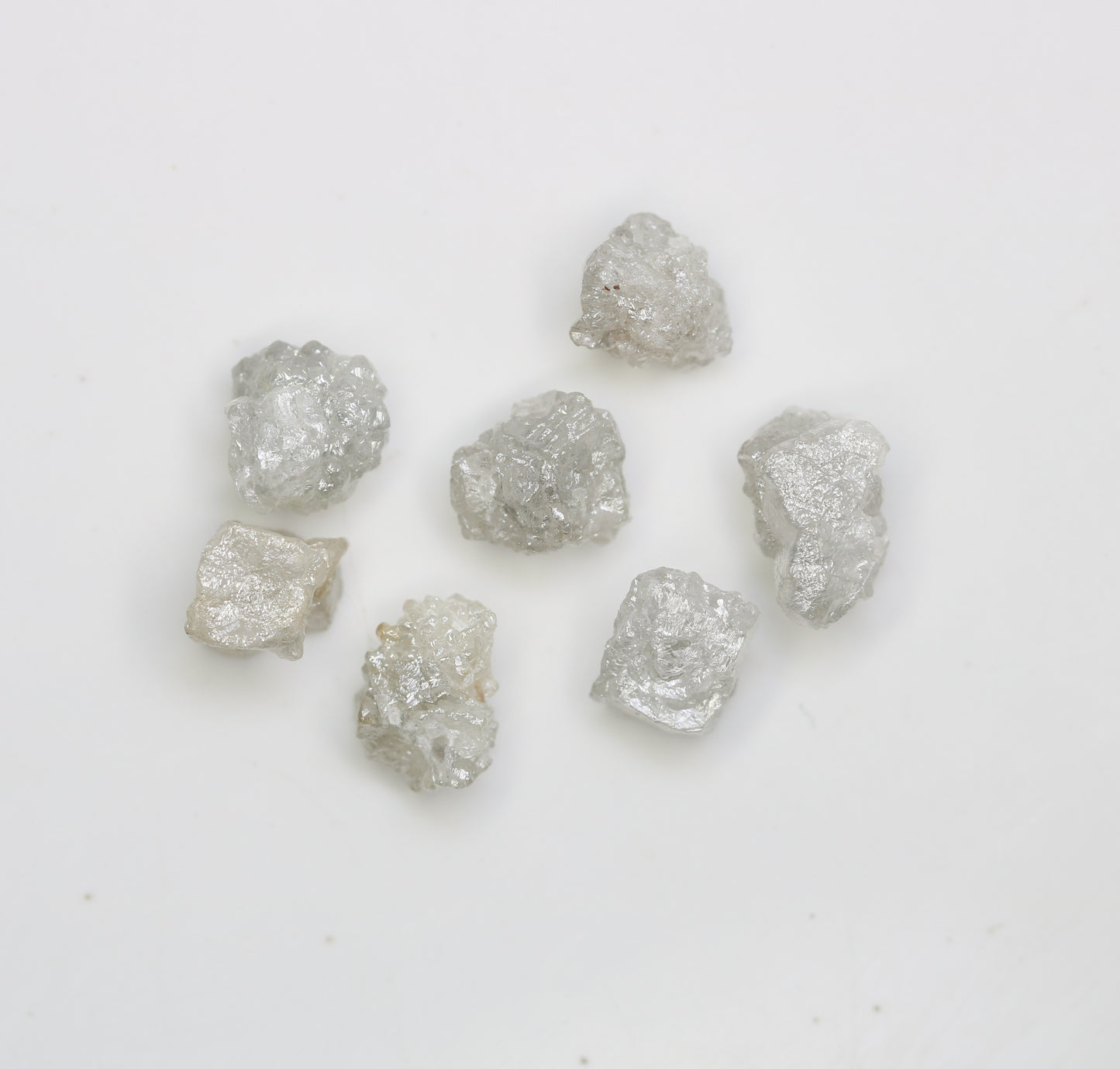5.45 CT Irregular Cut Grey Rough Diamond For Engagement Ring - JayKrishna Diamond