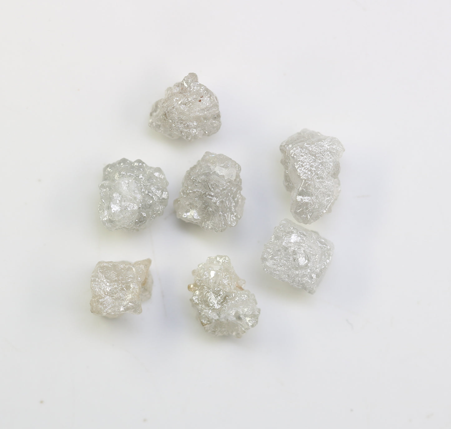 5.45 CT Irregular Cut Grey Rough Diamond For Engagement Ring - JayKrishna Diamond