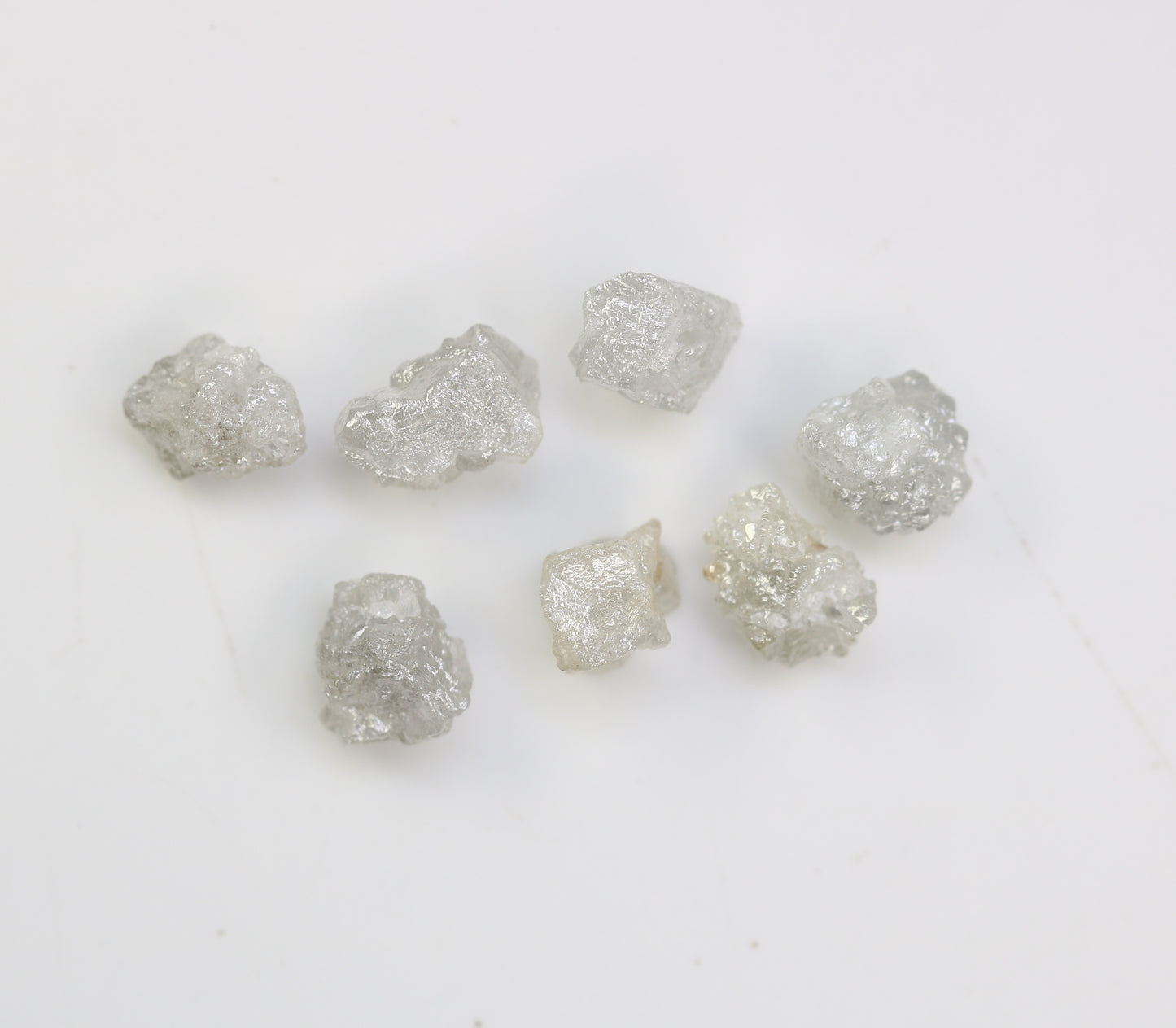 5.45 CT Irregular Cut Grey Rough Diamond For Engagement Ring - JayKrishna Diamond