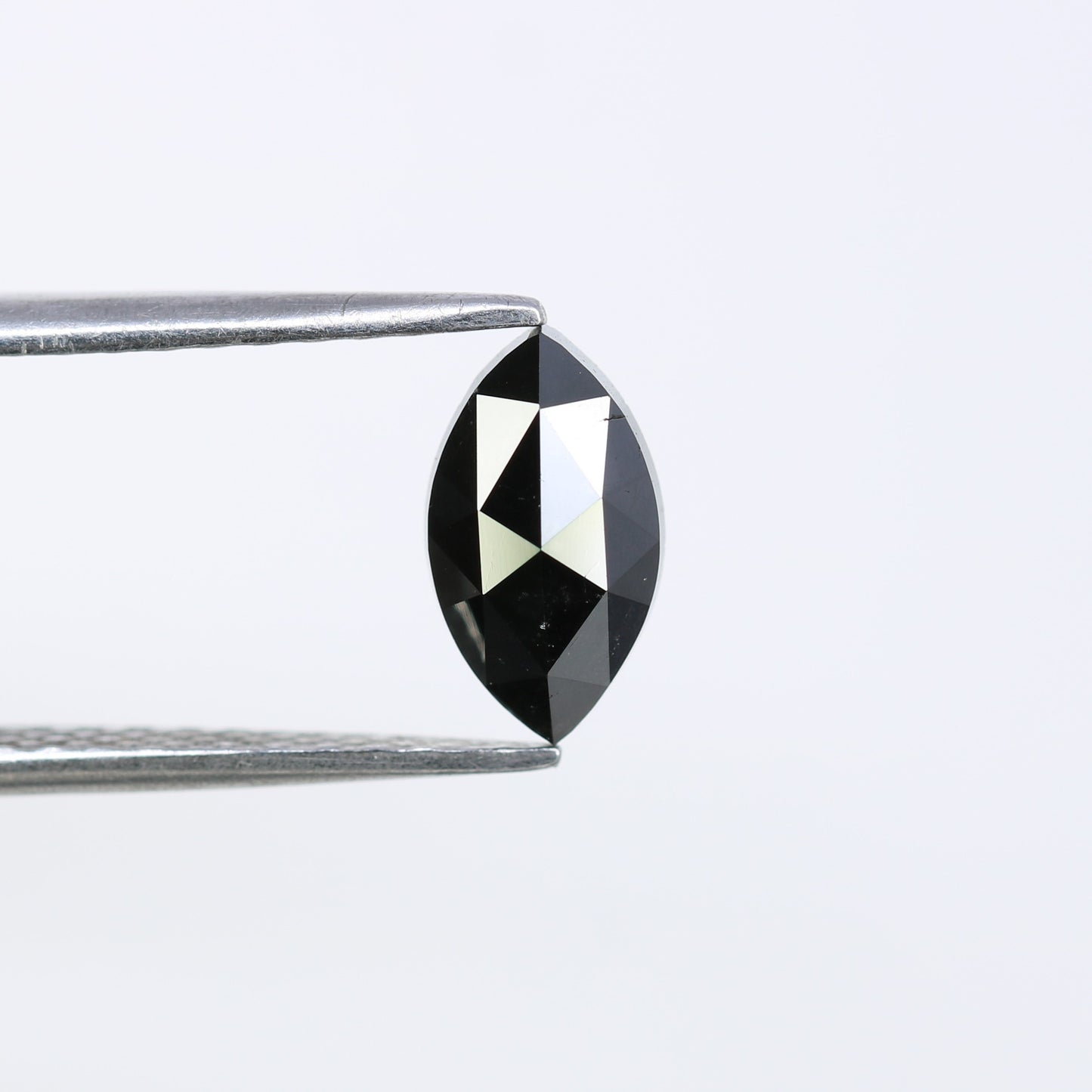 1.03 CT Marquise Shape Loose Natural Black Diamond For Engagement Ring - JayKrishna Diamond