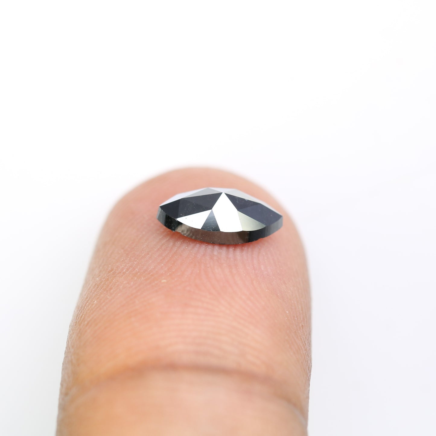 1.03 CT Marquise Shape Loose Natural Black Diamond For Engagement Ring - JayKrishna Diamond