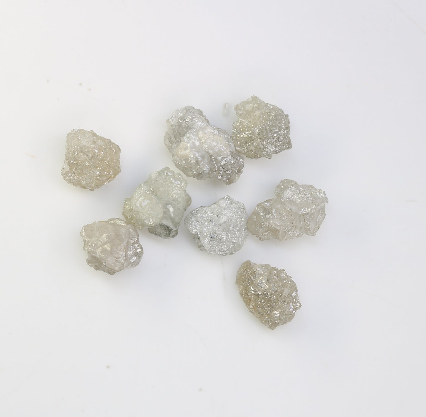 5.76 CT Uncut Grey Rough Diamond For Engagement Ring - JayKrishna Diamond