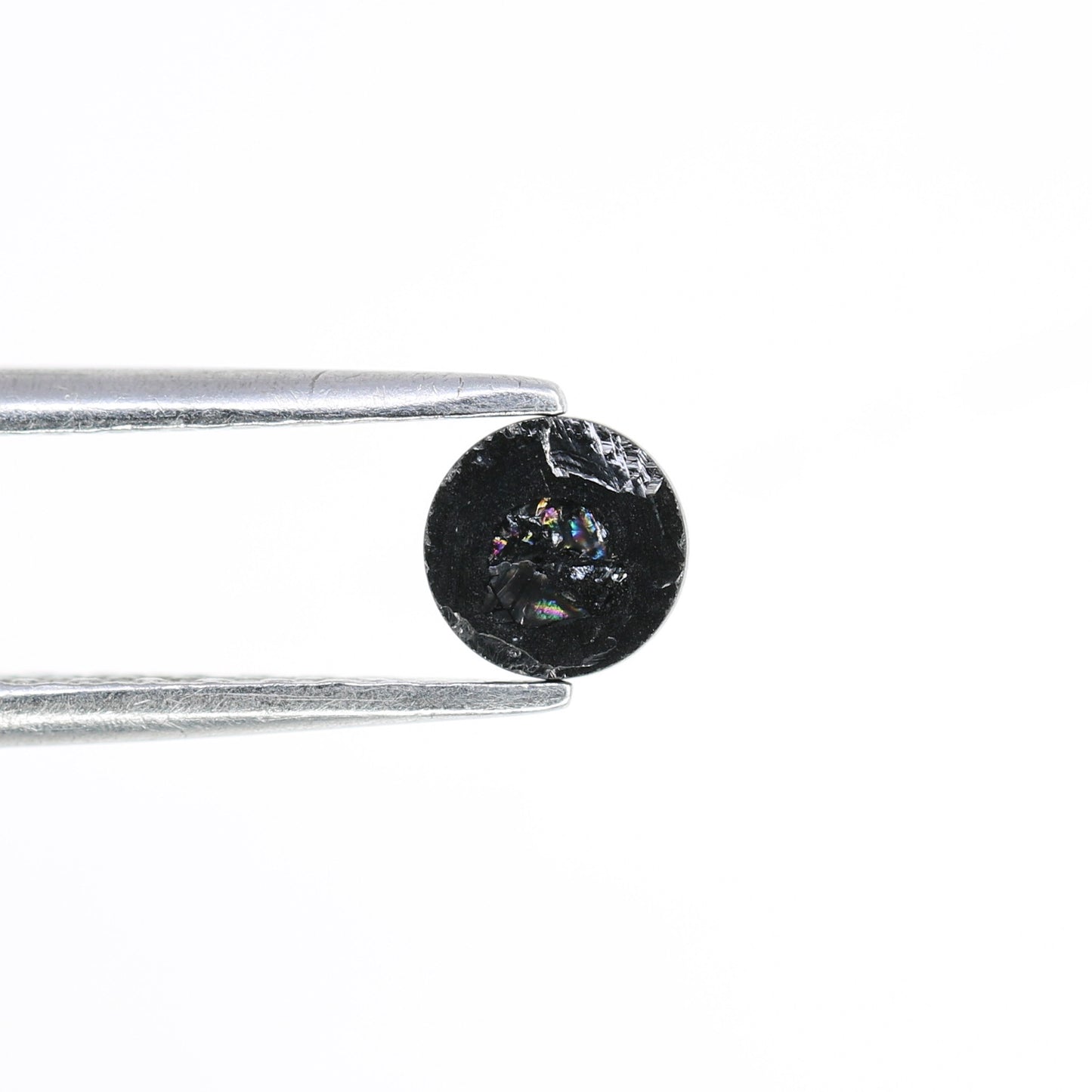 Unique 0.37 CT Black Round Rose Cut Diamond | Perfect for Wedding Rings - JayKrishna Diamond