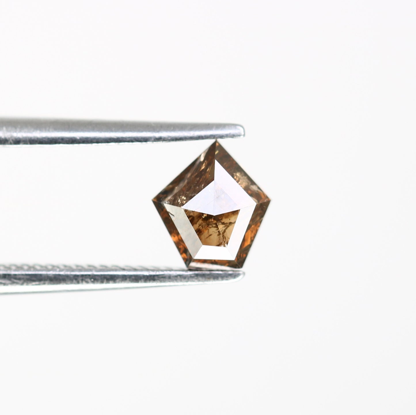 0.64 CT Geometric Shape Natural Brown Diamond (5.70 MM) for a Distinctive Engagement Ring: Elegant Gemstone Jewelry Piece - JayKrishna Diamond
