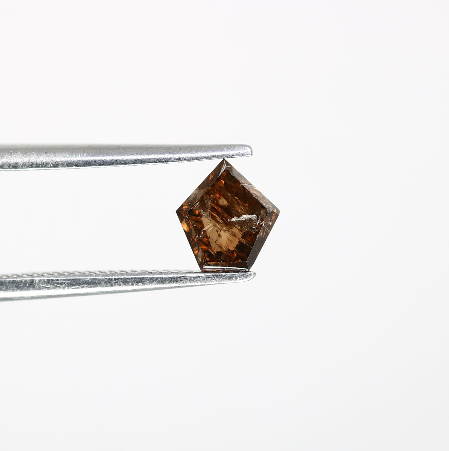 0.64 CT Geometric Shape Natural Brown Diamond (5.70 MM) for a Distinctive Engagement Ring: Elegant Gemstone Jewelry Piece - JayKrishna Diamond