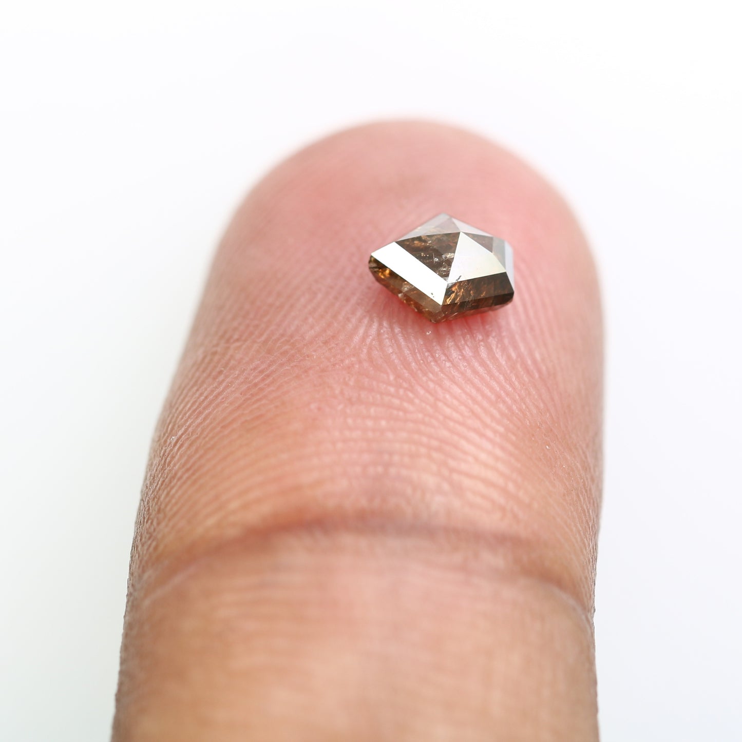 0.64 CT Geometric Shape Natural Brown Diamond (5.70 MM) for a Distinctive Engagement Ring: Elegant Gemstone Jewelry Piece - JayKrishna Diamond