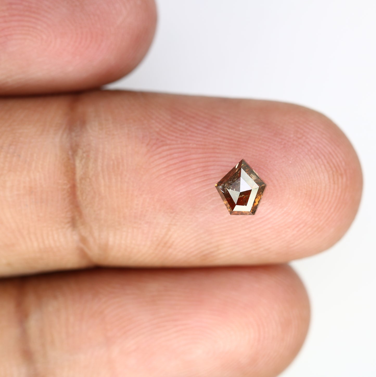 0.64 CT Geometric Shape Natural Brown Diamond (5.70 MM) for a Distinctive Engagement Ring: Elegant Gemstone Jewelry Piece - JayKrishna Diamond