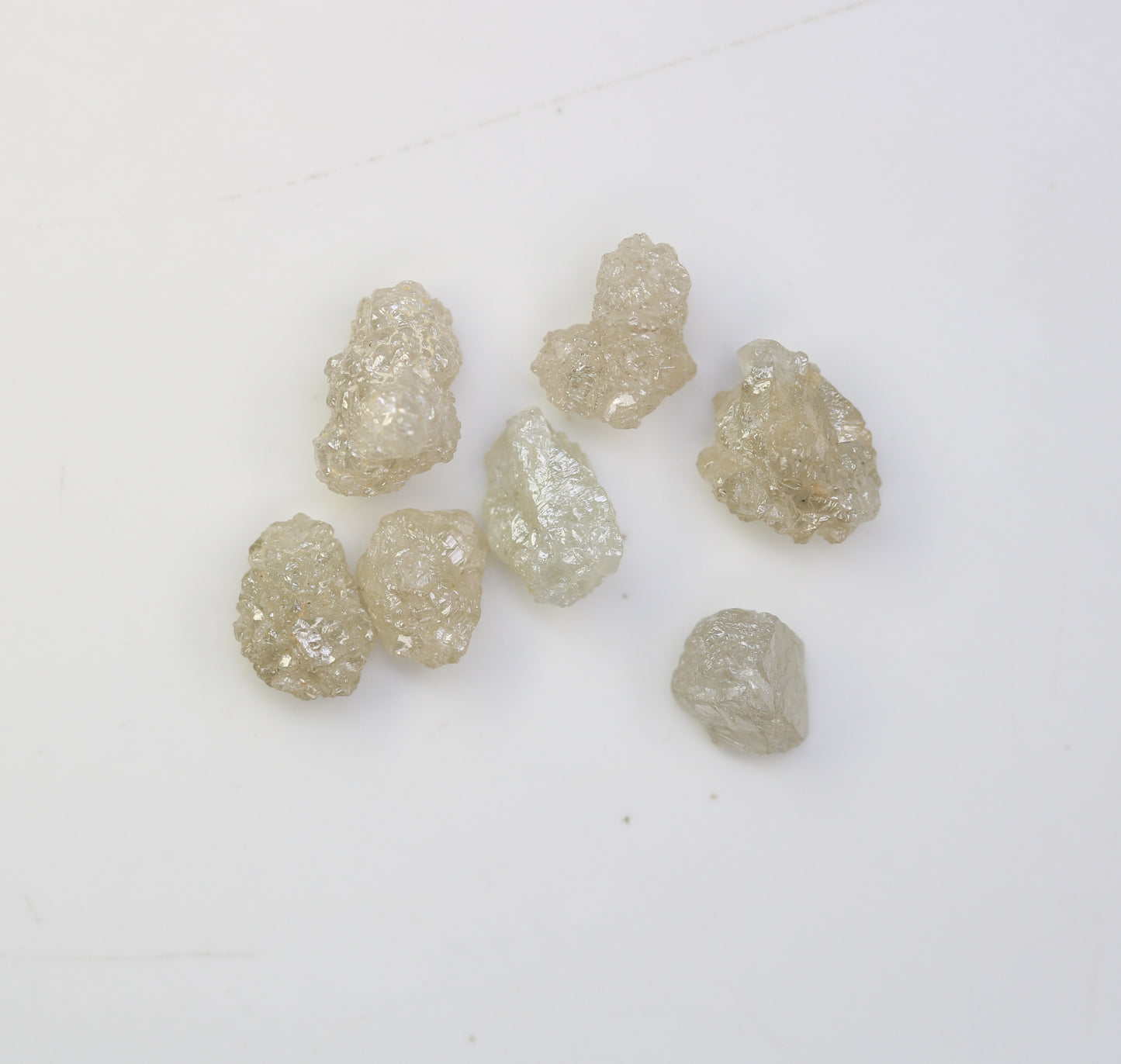 5.06 CT Irregular Cut Grey Rough Diamond For Engagement Ring - JayKrishna Diamond