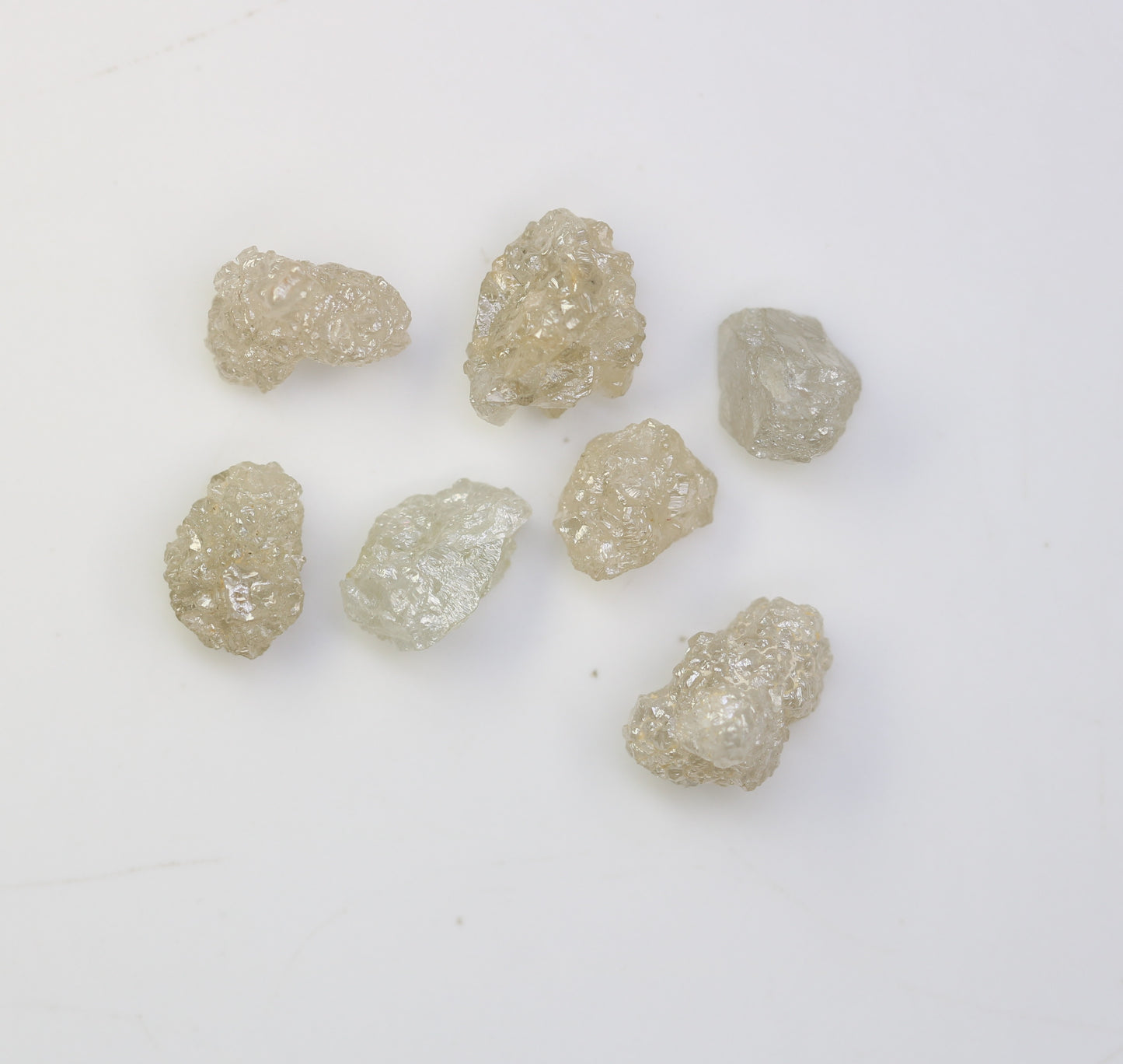 5.06 CT Irregular Cut Grey Rough Diamond For Engagement Ring - JayKrishna Diamond