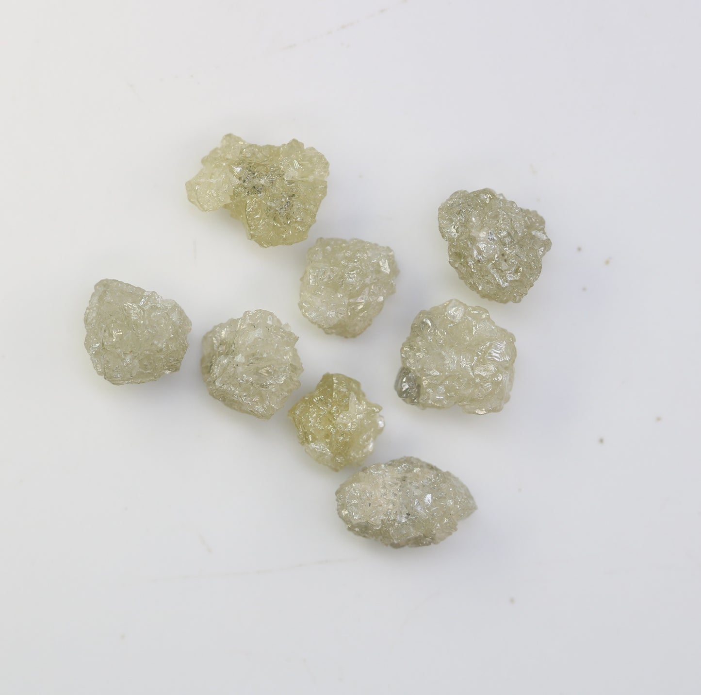 5.71 CT Grey Rough Irregular Cut Diamond For Engagement Ring - JayKrishna Diamond