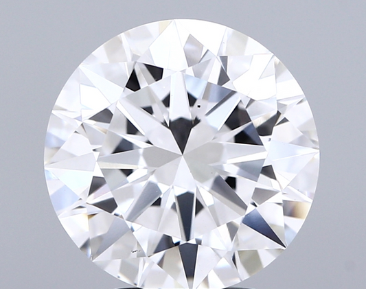 5ct Round Cut Lab Grown Diamond IGI Certified