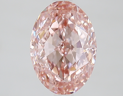2.90 Carat Oval Cut IGI Certified Lab Grown Fancy Pink Diamond, VS1 Clarity – Sale