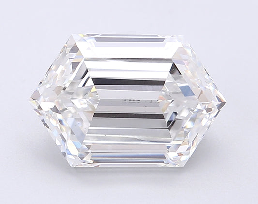 5.21 CT Hexagonal Lab Grown Diamond | Best for Necklace or Engagement Ring | IGI Certified | Best Anniversary Gift