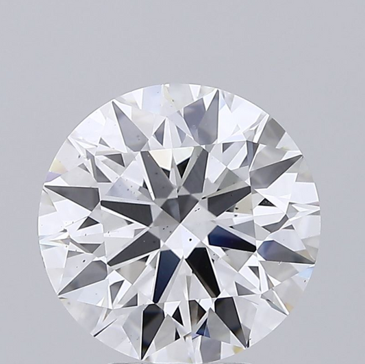 5.07 Ct Round Cut Lab Grown Diamond IGI Certification