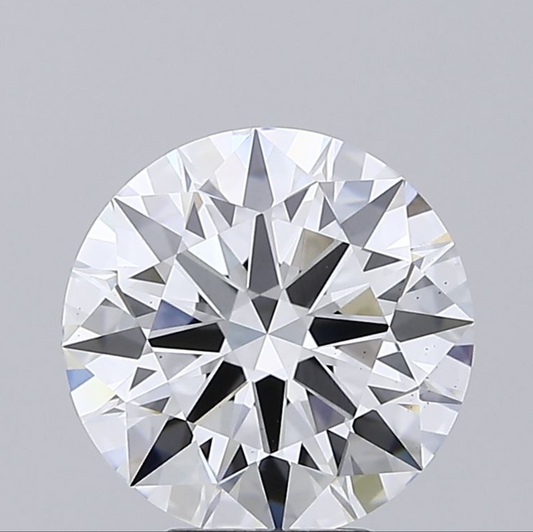 5.09 Ct Round Cut Lab Grown Diamond IGI Certification