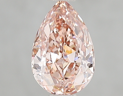 1.10 CT Fancy Intense Pink Pear Brilliant Cut Lab Grown Diamond | VVS1 Clarity | IGI Certified Loose Diamond