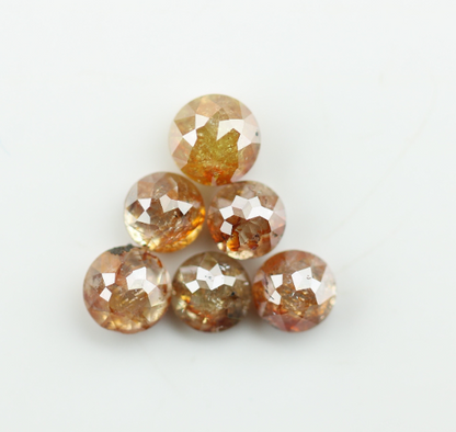 1.97 CT Red Rose Cut Treated Loose Diamond For Engagement Bracelet - JayKrishna Diamond