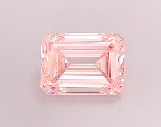3 CT Pink Emerald Lab Grown Diamond for Earrings | IGI Certified | Best for Anniversary Gift or Necklace
