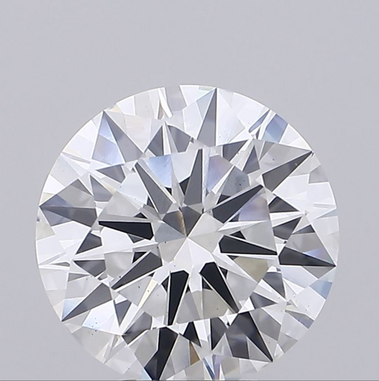 5.23ct Round Cut Lab Grown Diamond IGI Certified