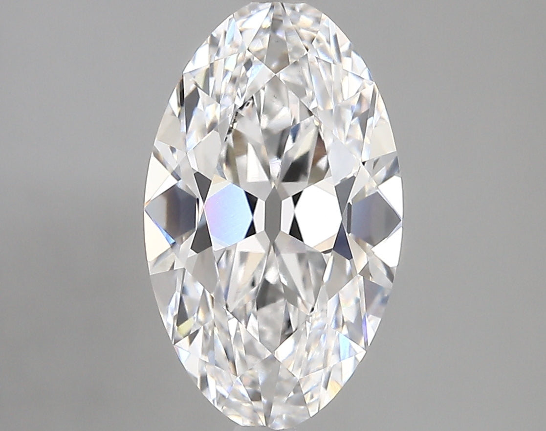 3 CT Oval Old Mine Cut Lab Grown Diamond for Engagement Ring or Custom Jewelry