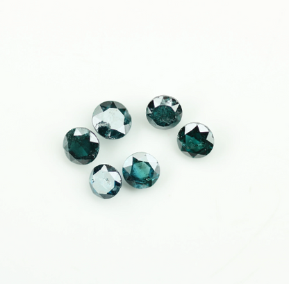0.82 CT Blue Rose Cut Natural Loose Diamond For Making Jewelry - JayKrishna Diamond