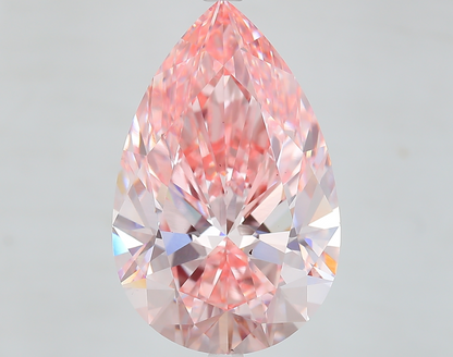 10.27 Carat Fancy Pink Lab Made Diamond, VS2 Clarity, Clean Origin, IGI Certified