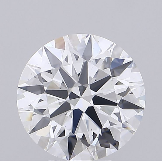 5.24ct Round Cut Lab Grown Diamond IGI Certified