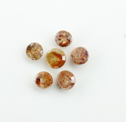 1.97 CT Red Rose Cut Treated Loose Diamond For Engagement Bracelet - JayKrishna Diamond