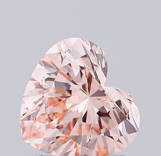 1.00 CT Princess Cut Fancy Orange Lab Grown Diamond VS1 IGI Certified | Gift-Ready Gemstone